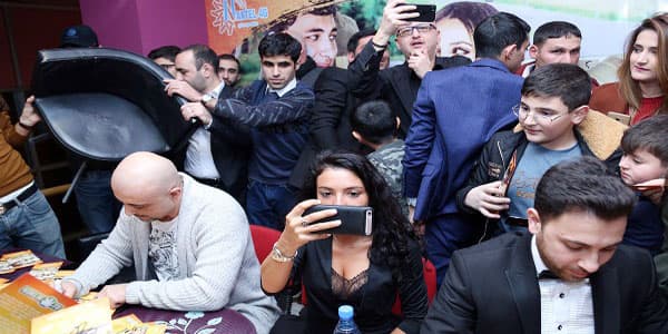 Naxçıvanda "Kəklikotu" kino-komediyasının təqdimatı olub (FOTOLAR)
