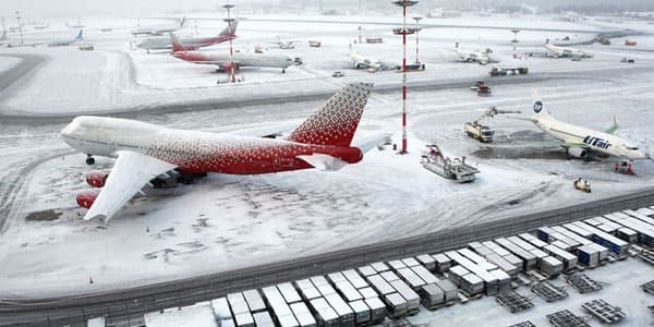 Bakı-Moskva aviareysi qarlı hava şəraiti ilə əlaqədar təxirə salındı