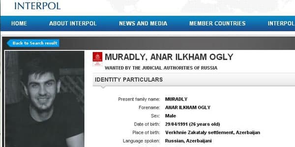 Rusiya terrorçulara qoşulan azərbaycanlıları axtarışa verib (FOTO)