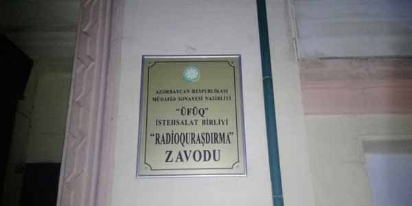 Müdafiə Sənayesi Nazirliyi zavodda baş verən yanğınla bağlı məlumat yaydı