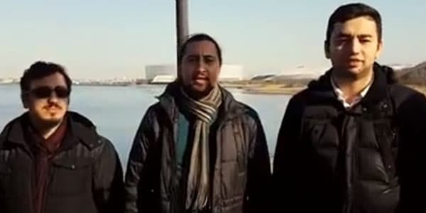 Bu da Adnan Oktarın azərbaycanlı kişi fanatları (VİDEO)