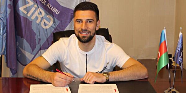 "Zirə" klubu makedoniyalı futbolçu ilə müqavilə bağladı