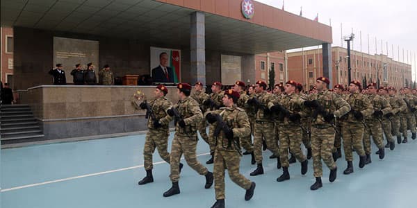 Müdafiə naziri andiçmə mərasimində (FOTOLAR)