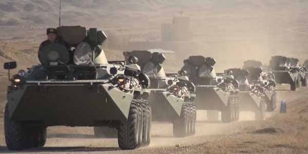 "BTR-82A" zirehli transportyorları Naxçıvan Əlahiddə Ümumqoşun Ordunun silahlanmasına daxil edilib