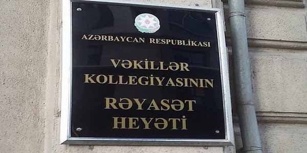 Vəkillər Kollegiyası yeni ünvana köçdü