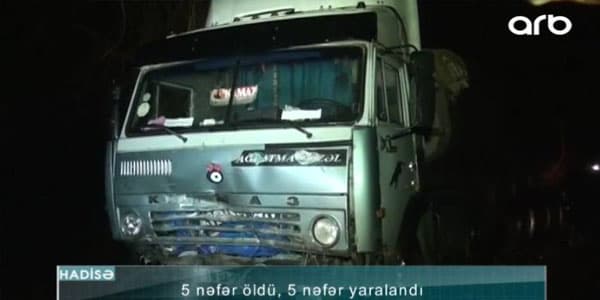 Xaçmazda 3 nəfərin öldüyü ağır qəzanın  VİDEOSU