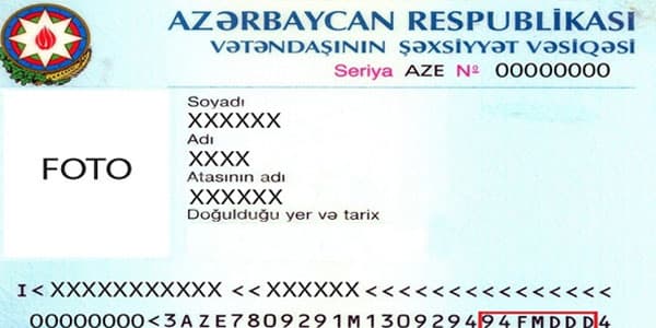 Şəxsiyyət vəsiqəsinin verilməsinə görə rüsum dəyişdi