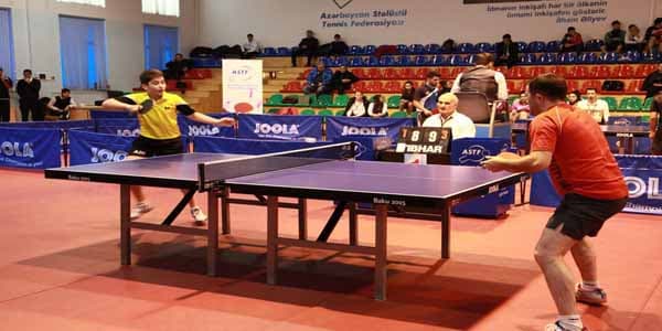 Stolüstü tennis üzrə Azərbaycan çempionatı başa çatdı