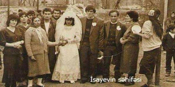 Xocalıda keçirilən sonuncu toyun fotosu