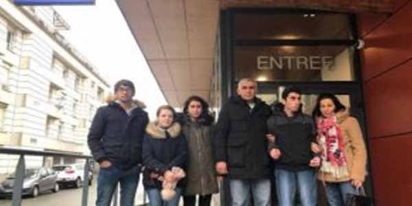 Azərbaycanlı əlili və ailəsini Fransada həbs etdilər