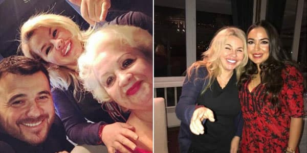 Leyla Əliyeva Eminin nənəsinin ad günündə (FOTO/VİDEO)