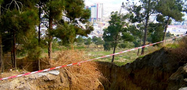 Azərbaycanda yeni sürüşmə və uçqun sahələri yarandı