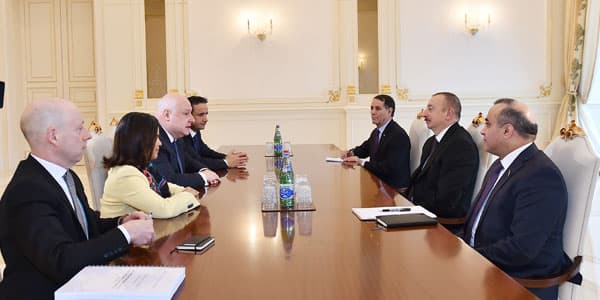 Prezident ATƏT PA-nın sədrini qəbul edib