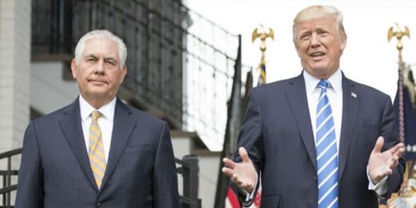 Donald Tramp Tillersonu qovdu