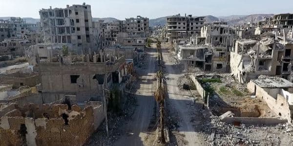 Şərqi Qutaya hava hücumu: 12 nəfər öldü