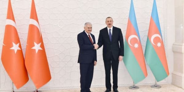 İlham Əliyev Binəli Yıldırımla görüşüb (FOTOLAR)