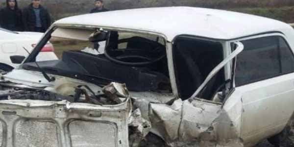Azərbaycanda dəhşətli yol qəzası: 6 nəfər öldü