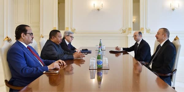 İlham Əliyev OPEC-in baş katibini qəbul edib
