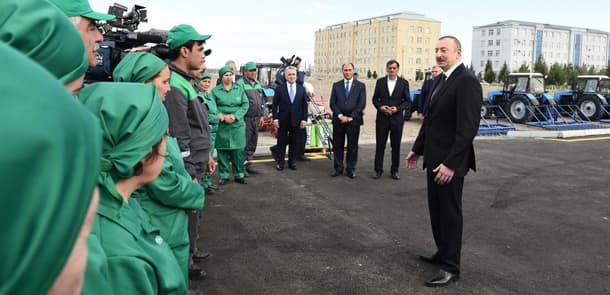 Prezident: "Nə qədər çox pambıq yığsanız məvacibiniz də o qədər çox olacaq"