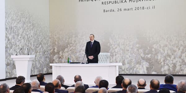 İham Əliyev Bərdədə respublika müşavirəsi keçirib (YENİLƏNİB)