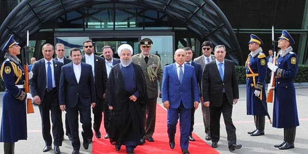 Həsən Ruhaninin Azərbaycana rəsmi səfəri başa çatdı (FOTO)