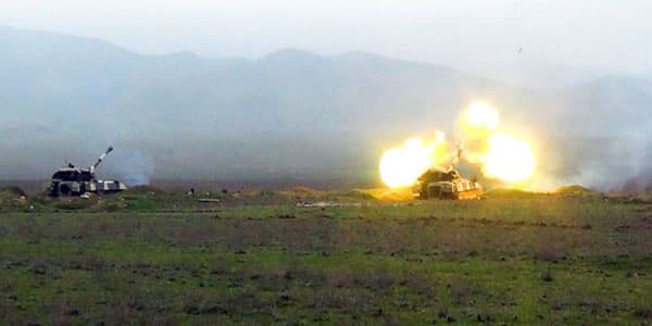 Azərbaycan ordusu döyüş atışlı təlimlərə başladı (FOTO/VİDEO)