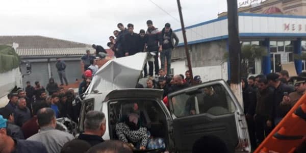 Azərbaycanda toya gedən 6 nəfər dəhşətli qəzada öldü