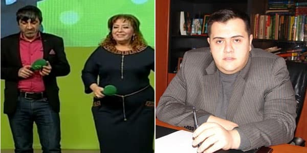 Elçin Əlibəyli Oktayla Samirəni təhqir etdi (VİDEO)