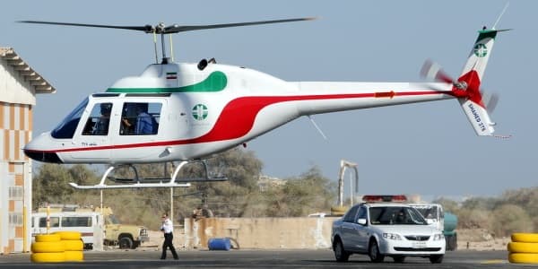 İranda helikopter qəzası: 2 ölü, 2 itkin