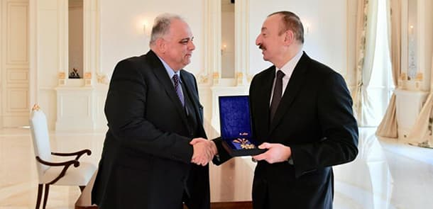 İlham Əliyev təltif edildi (FOTOLAR)