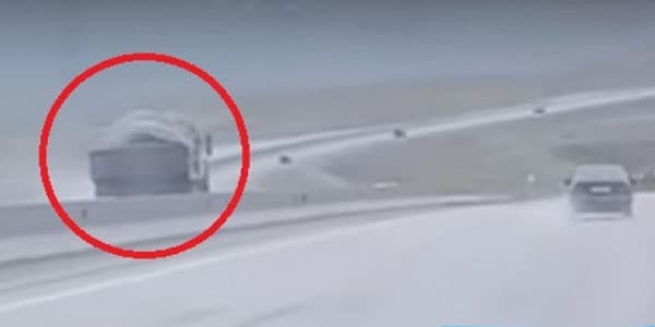 Şamaxı yolunda “protiv” gedən “Kamaz” sürücüsü həbs edildi (VİDEO)