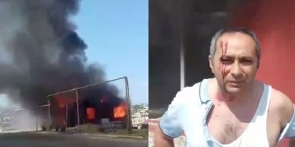 Abşeronda dəhşət! Qazi evinə od vurub yandırdı: “Niyə icra başçısına pul verməliyəm?" (VİDEO)