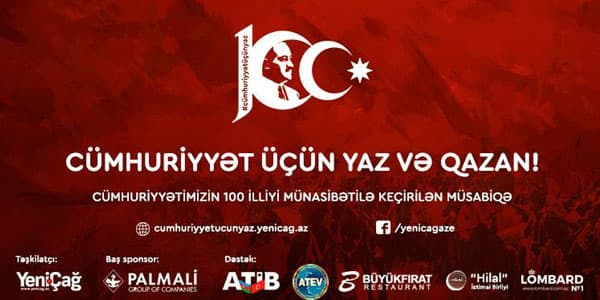 #Сümhuriyyətüçünyaz və 1000 manat QAZAN