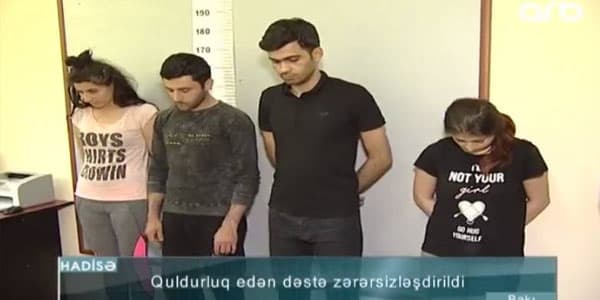 Dostları ilə birgə qohumunu soyan qız: "100 min pulun 5 minini qıza verəcəkdik" (VİDEO)
