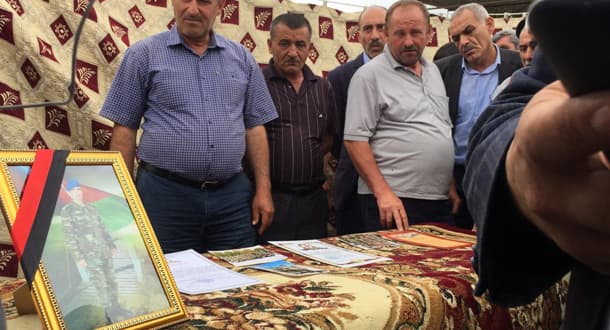 Şəhidimiz torpağa tapşırıldı (FOTOLAR)
