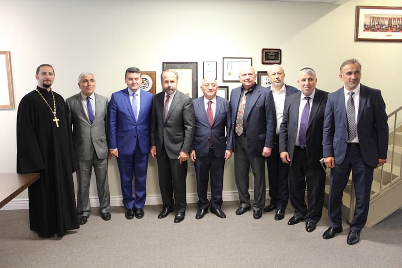 Azərbaycan nümayəndə heyəti Kaliforniya siyasi xadimlərilə görüşlər keçirib (FOTOLAR)