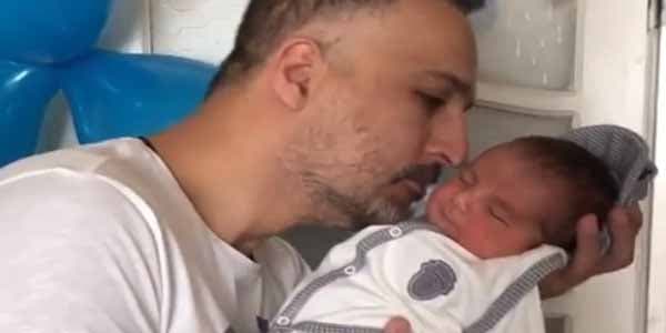 Tanınmış aparıcı ikinci dəfə ata  oldu (VİDEO)