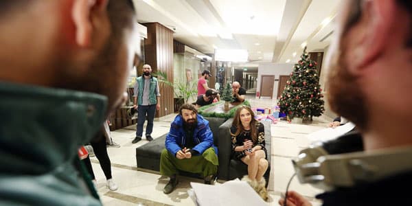 “Qış nağılı”nın Qəbələdəki çəkiliş meydanından reportaj (FOTO/VİDEO)