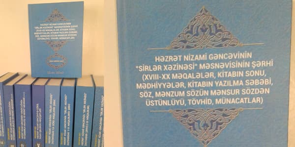 10 cildlik açıqlama: Nizaminin "Sirlər xəzinəsi"ndə inanclar sistemi haqqında
