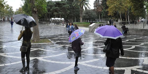 Bazar gününün havası: yağış, leysan, külək...