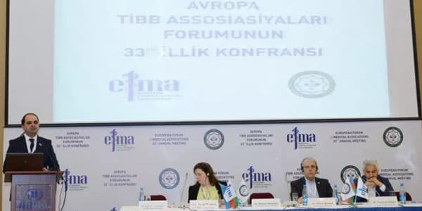 Bakıda beynəlxalq forum işinə başladı (FOTOLAR)