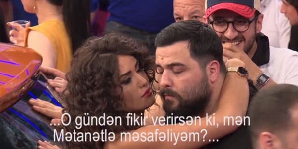 "Maşın"ın pərdəarxası görüntüləri: Pərvindən Mətanətə ağır sözlər (VİDEO)