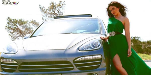Pərvin "Porsche"sini satır: 55 min dollar verirlər (FOTO)