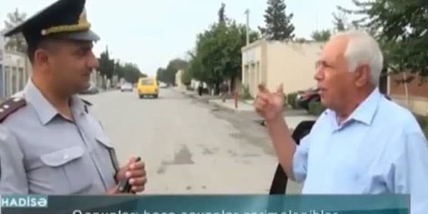 Reyd zamanı sürücü polisə şeir dedi: “Gözlərin itidir, ürəyin hüşyar” (VİDEO)