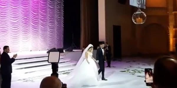 Anar Məmmədxanovun qızının toyundan (VİDEO)