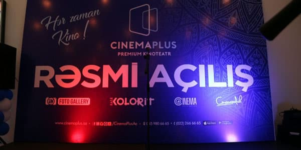 "Gəncə Mall"da “CinemaPlus” kinoteatrının rəsmi açılışı baş tutub (FOTOLAR)
