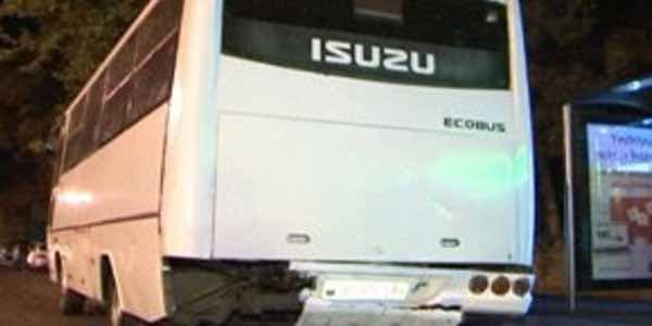 Şəkidə sərnişin avtobusu yük maşını ilə toqquşdu: Yaralılar var