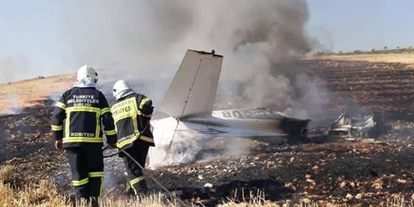 Türkiyədə təyyarə qəzaya uğradı: tələbə pilot öldü (FOTO/VİDEO)