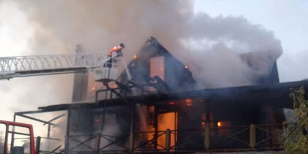 Ziya Məmmədovun Bakıdakı villasında yanğın