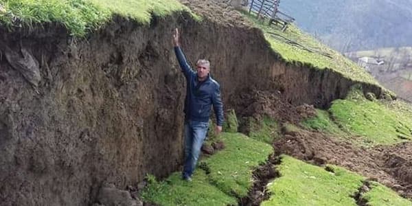 Yollarda sürüşmələr aktivləşdi: bu rayonlarda yeni sürüşmə sahələri yarandı